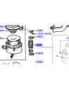 Durite accordéon entre boite à air et turbo HDJ100 08/2002+ TOYOTA -