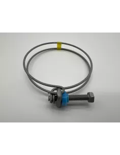 Collier fixation durite accordéon côté boite air KDJ12 KDJ15 TOYOTA - 2
