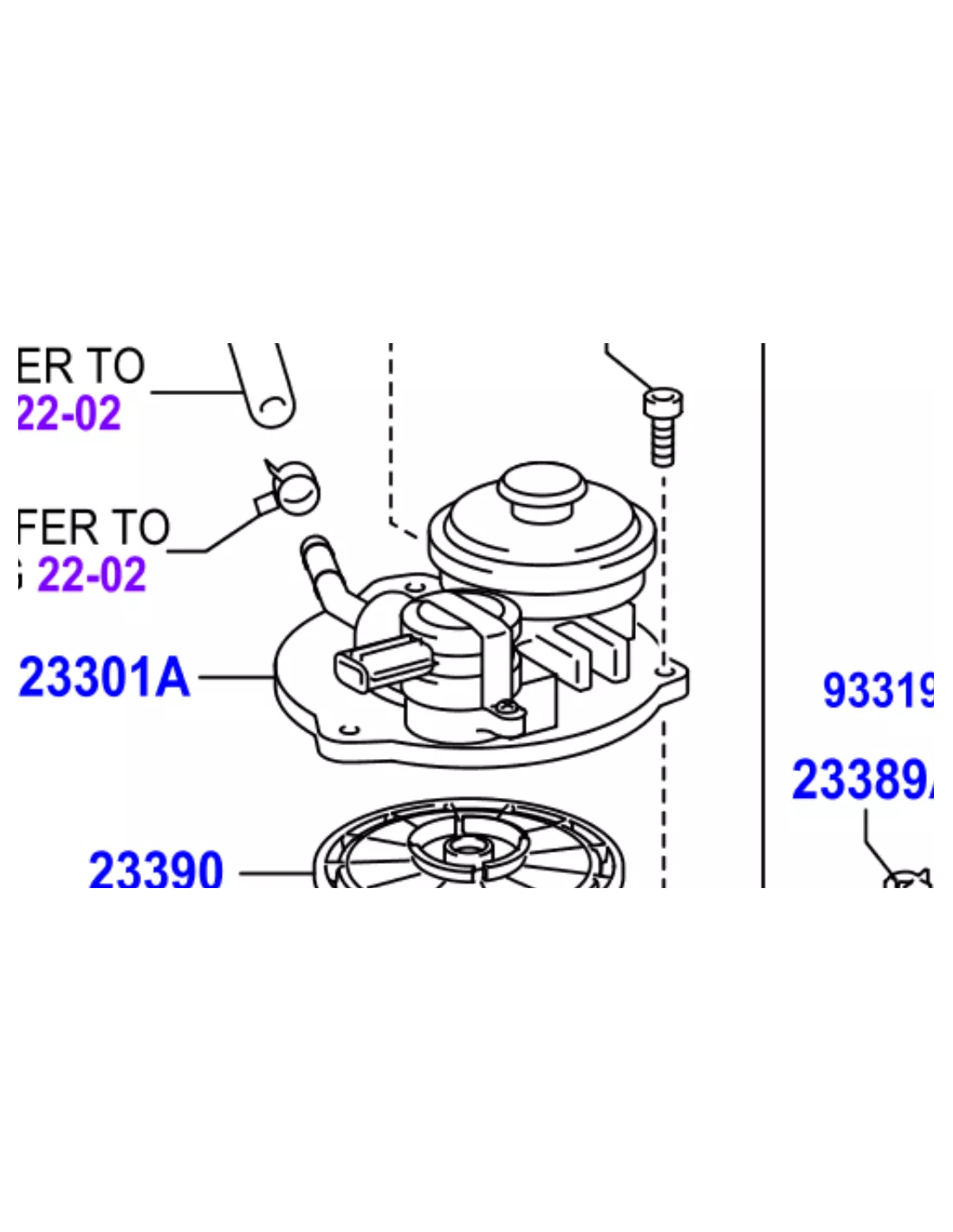 Support filtre gasoil avec réchauffeur HZJ7 2007+ TOYOTA - accessoire