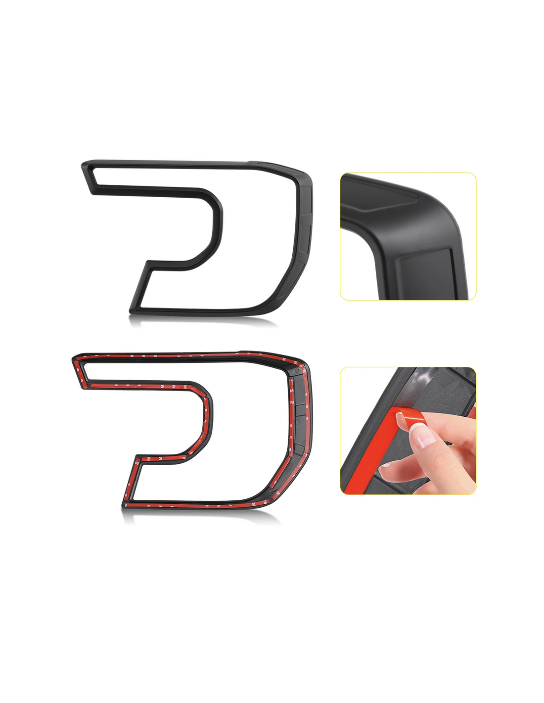 Protection de feux avant noir pour Ford Ranger 2023+