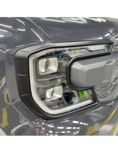 Enjoliveurs de feux avant noir pour Ford Ranger 2023+