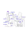 Carter avant plastique cache distribution KZJ7 KZJ9 TOYOTA -