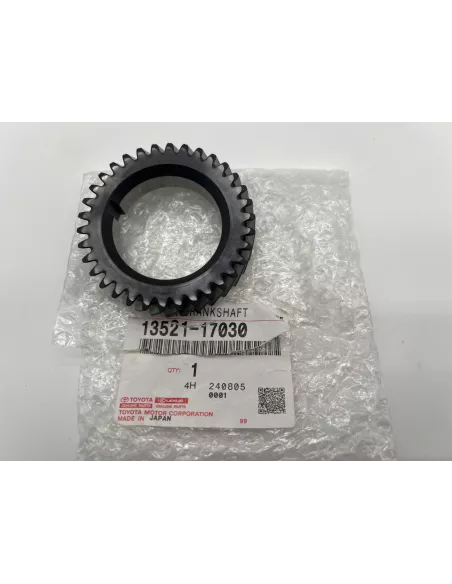 Pignon sur vilebrequin entrainement distribution HDJ100 TOYOTA -