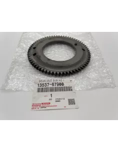 Couronne côté courroies de pignon intermédaire de distribution KDJ