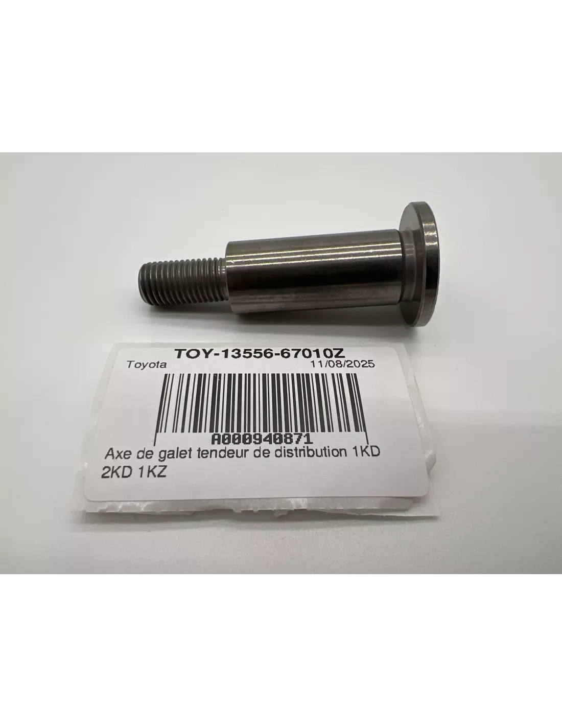 Axe de galet tendeur de distribution 1KD 2KD 1KZ TOYOTA - accessoire