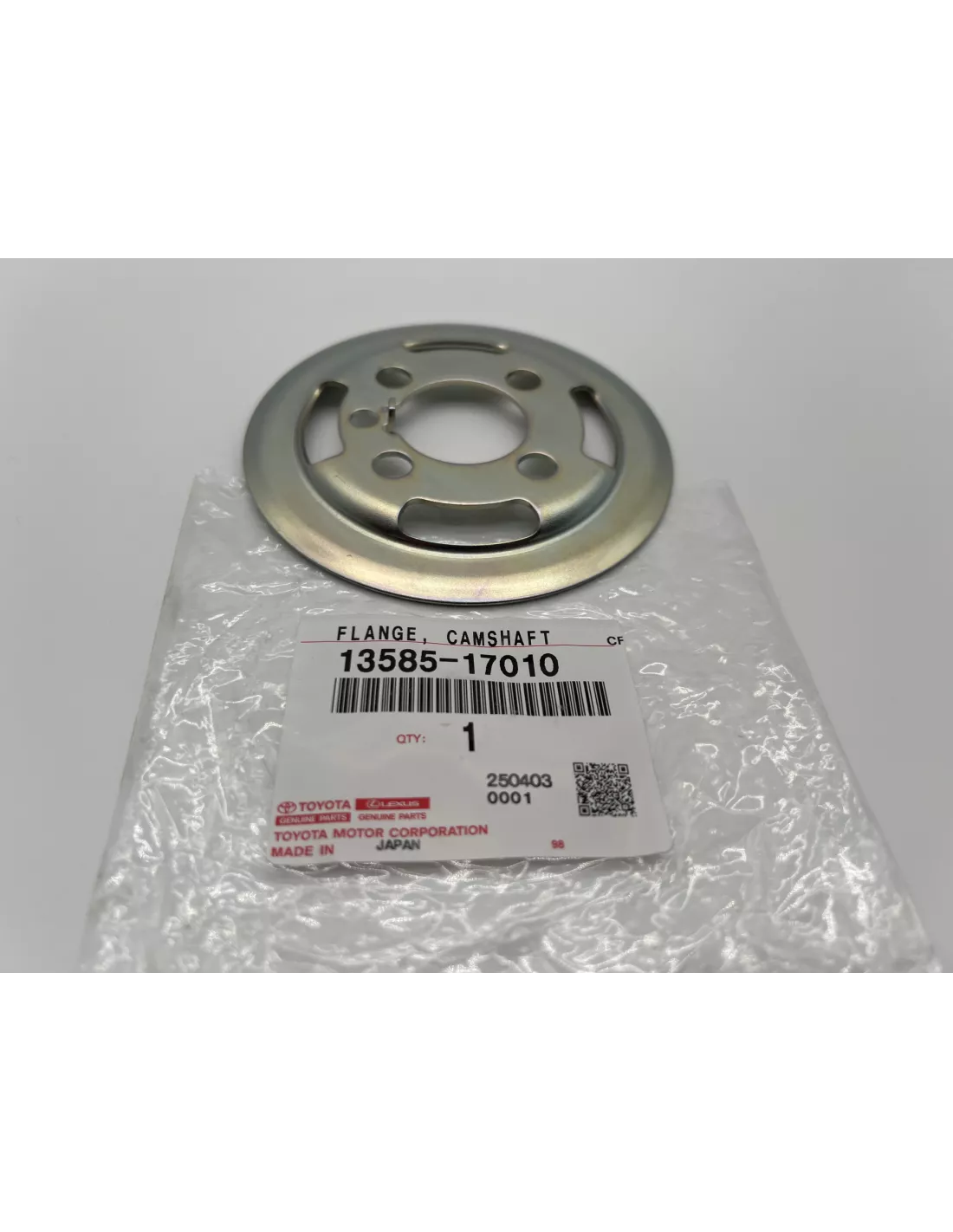 Bride No1 poulie distribution guide courroie HDJ80 HDJ100 HZJ7 TOYOTA
