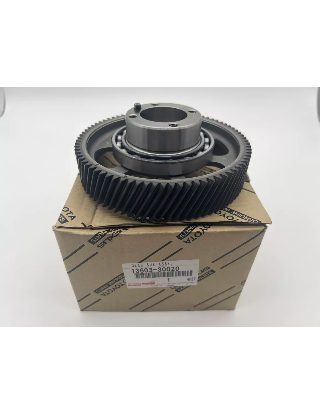 Pignon de pompe à injection dans carter de distribution KDJ12 166cv