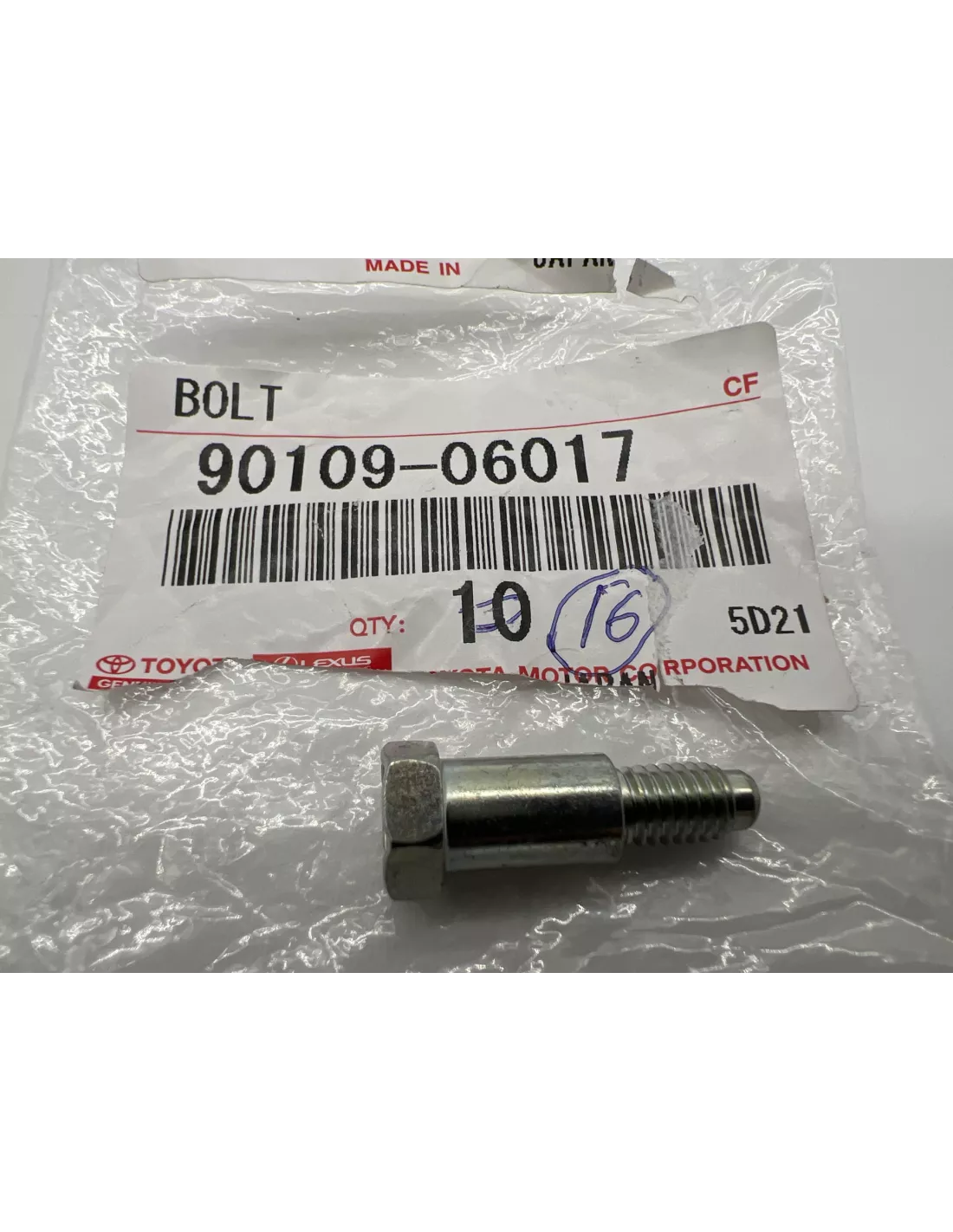 Boulon de cache plastique de distribution KDJ9 KDJ12 KDJ15 KZJ7 KZJ9