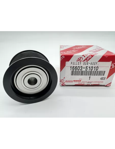 Poulie intermédiaire courroie accessoire VDJ200 TOYOTA - accessoire