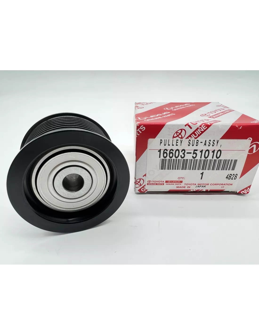 Poulie intermédiaire courroie accessoire VDJ200 TOYOTA - accessoire