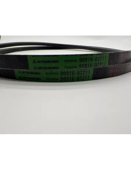 Courroie accessoire LJ70 LJ73 1990+ et Hilux - La paire TOYOTA -