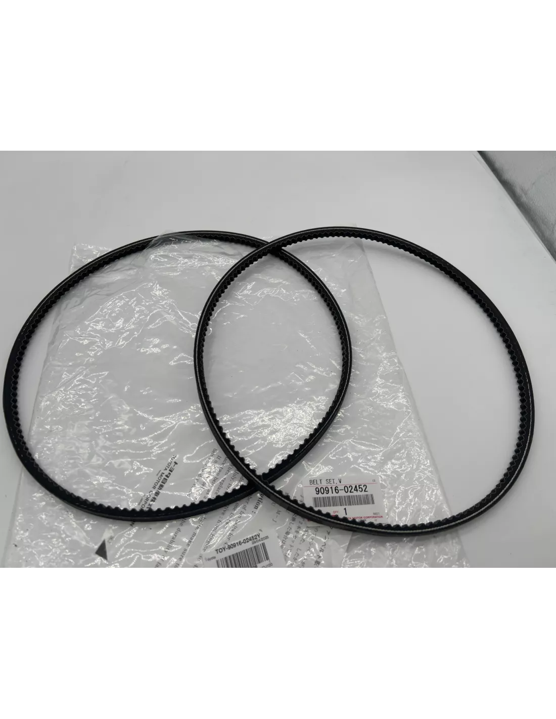 Courroie alternateur HDJ80 HDJ100 HZJ7 - La paire TOYOTA - accessoire