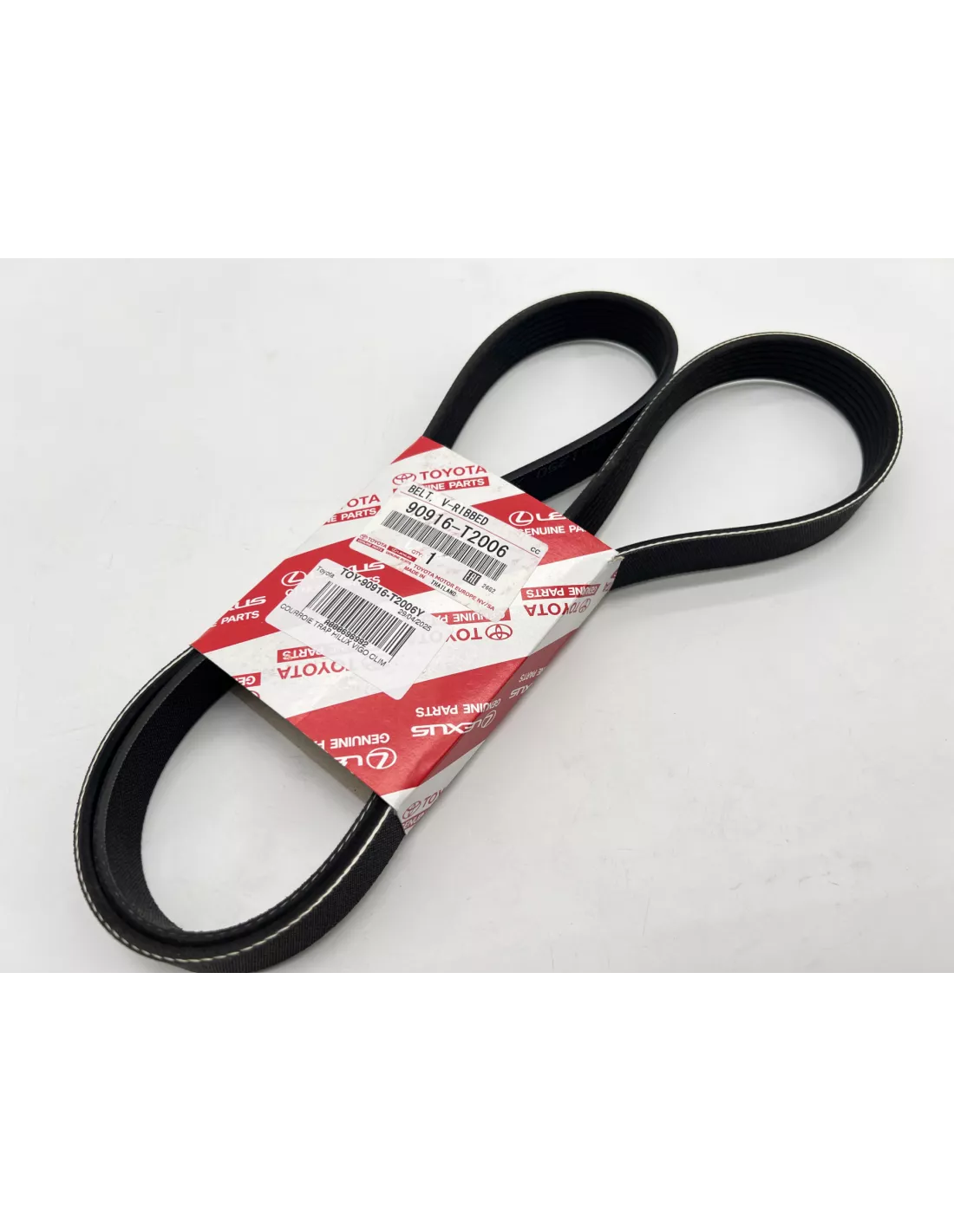 Courroie accessoire Hilux Vigo avec climatisation TOYOTA - accessoire