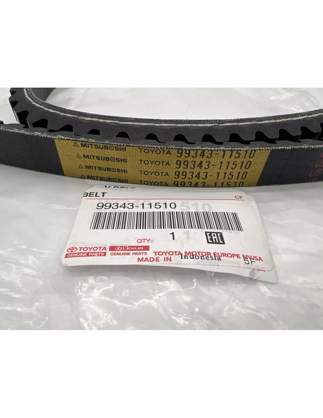 Courroie accessoire BJ4 BJ7 TOYOTA - accessoire 4x4