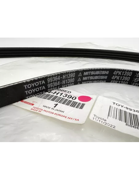Courroie accessoires réchauffeur VDJ200 TOYOTA - accessoire 4x4