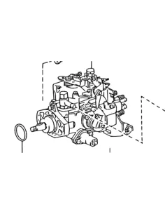 Pompe à injection NEUVE origine constructeur 1HZ HZJ TOYOTA -