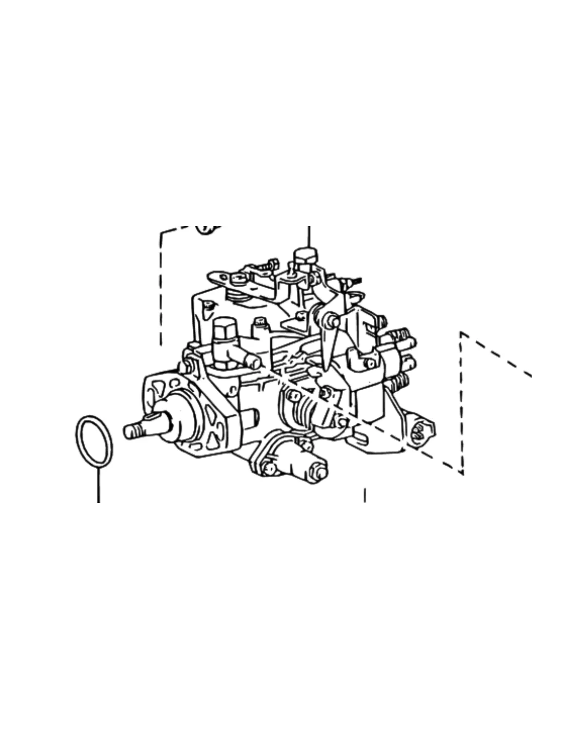 Pompe à injection NEUVE origine constructeur 1HZ HZJ TOYOTA -