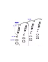 Injecteur NEUF Denso complet KZJ7 KZJ9 TOYOTA - accessoire 4x4