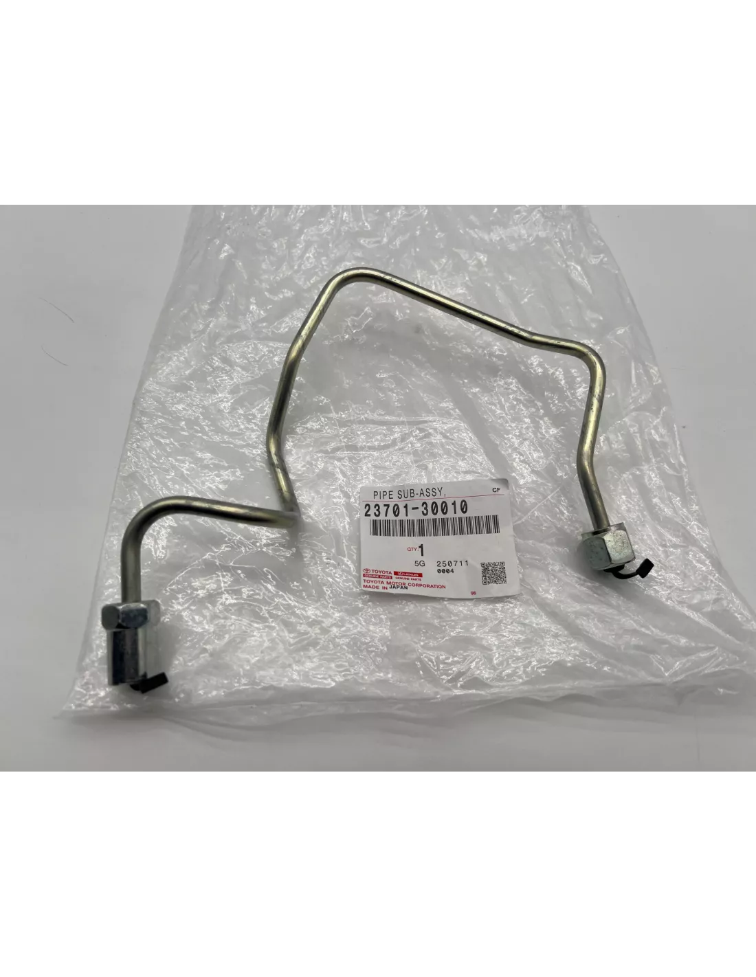 Conduite rigide haute pression injecteur No1 KDJ9 KDJ12 163cv TOYOTA
