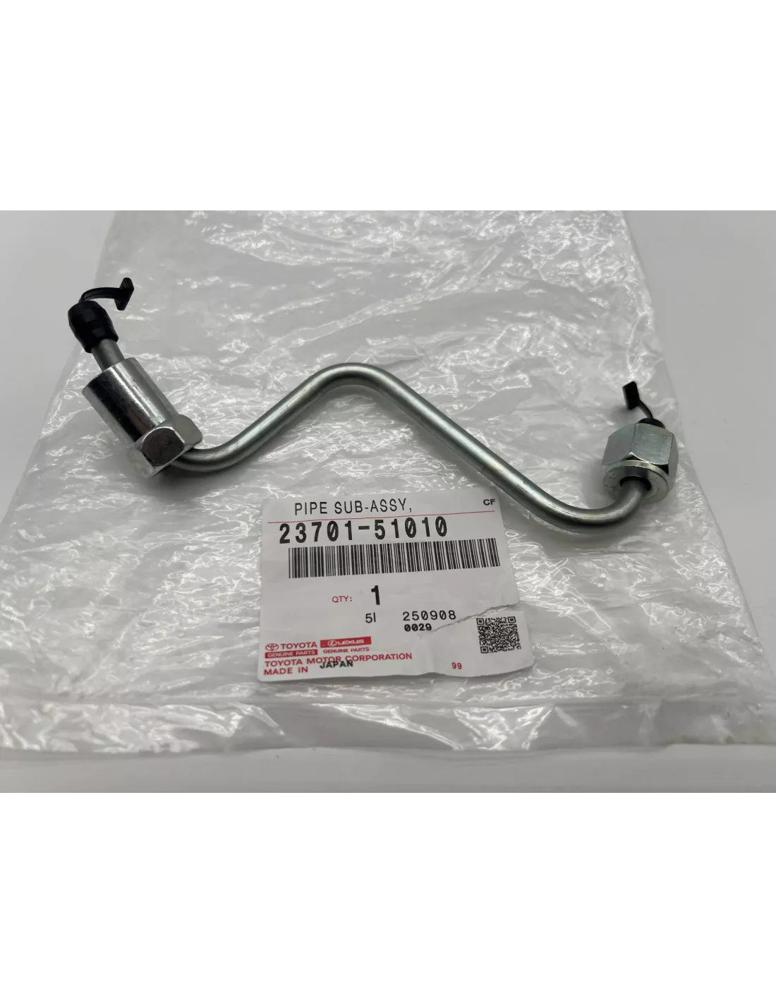 Conduite rigide haute pression injecteur No1 et No4 VDJ200 286cv