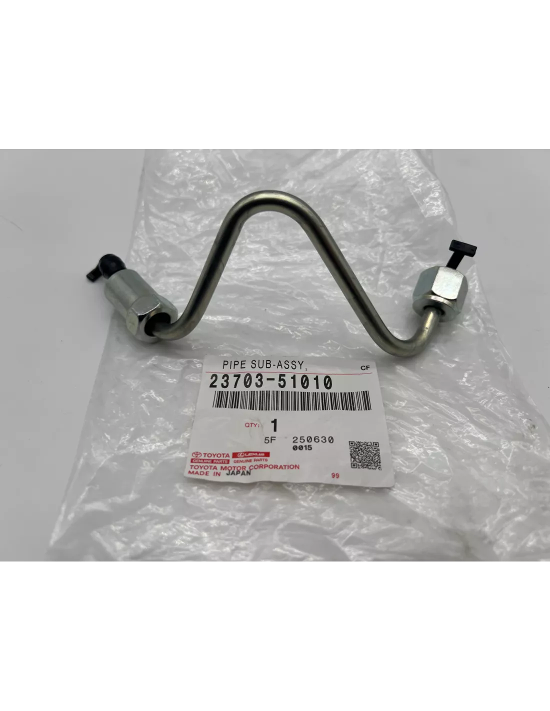 Conduite rigide haute pression injecteur No3 et No2 VDJ200 286cv