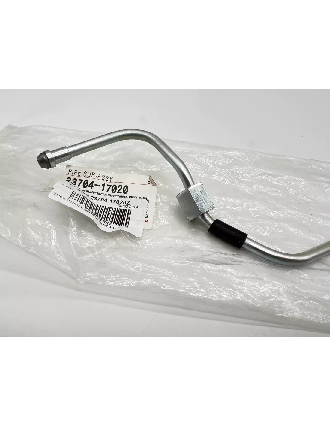 Conduite rigide haute pression injecteur No4 HDJ80 12s TOYOTA -