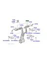 Conduite rigide haute pression injecteur No4 HZJ TOYOTA - accessoire