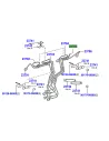 Conduite rigide haute pression injecteur No5 HZJ TOYOTA - accessoire