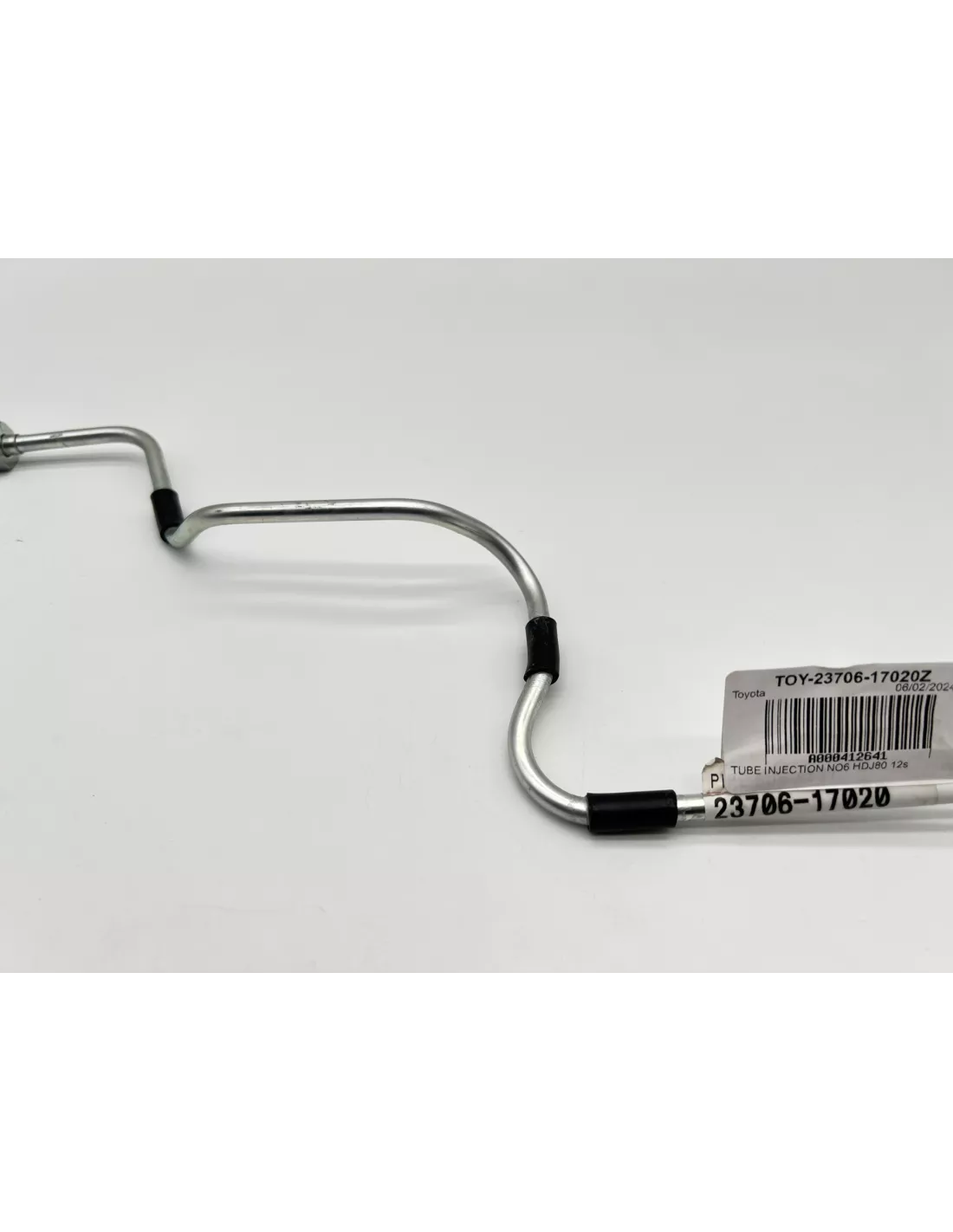 Conduite rigide haute pression injecteur No6 HDJ80 12s TOYOTA -