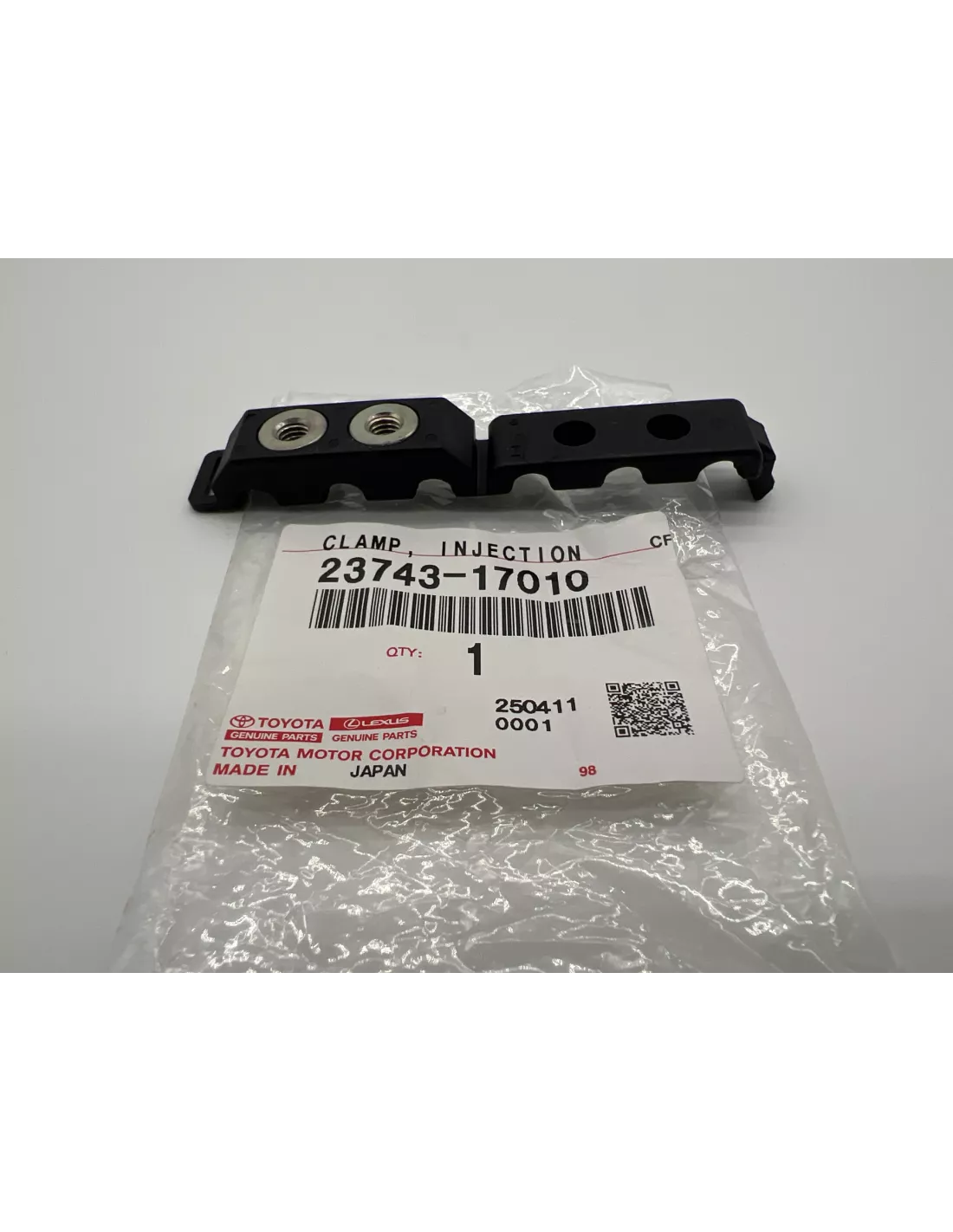 Clips collier 3 conduites injecteurs No4 No5 No6 TOYOTA - accessoire