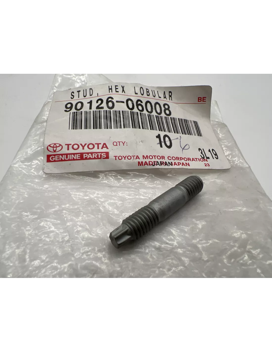 Goujon de collier tuyaux injecteur HDJ80 HZJ7 TOYOTA - accessoire 4x4