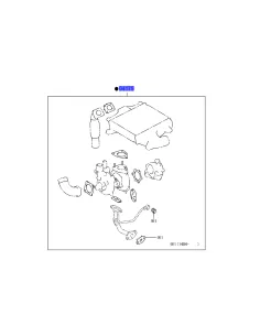 Pochette de joints de turbocompresseur Hilux Vigo 3.0D4-D TOYOTA - 2
