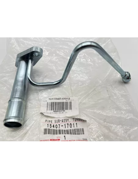 Tube rigide alimentation huile turbo HDJ80 12s TOYOTA - accessoire 4x4