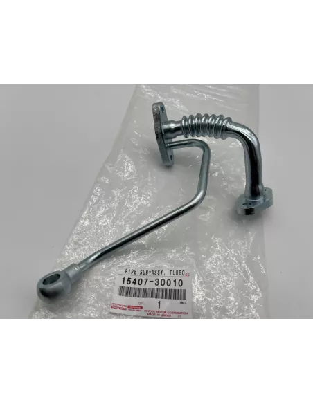 Tube rigide alimentation huile turbo KDJ9 KDJ12 163cv 166cv TOYOTA -
