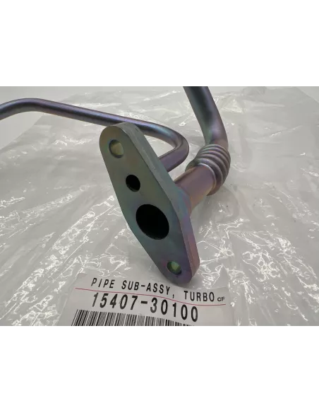 Tube rigide alimentation huile turbo KDJ15 TOYOTA - accessoire 4x4