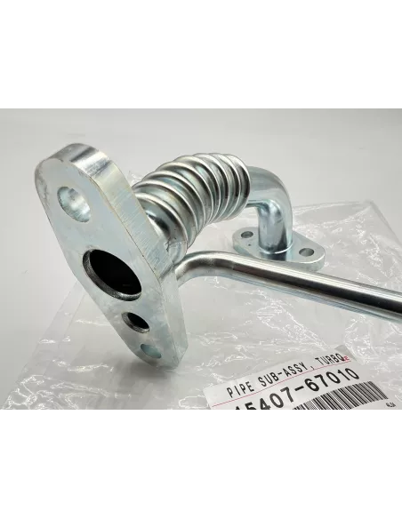 Tube rigide alimentation huile turbo KZJ7 KZJ9 TOYOTA - accessoire 4x4