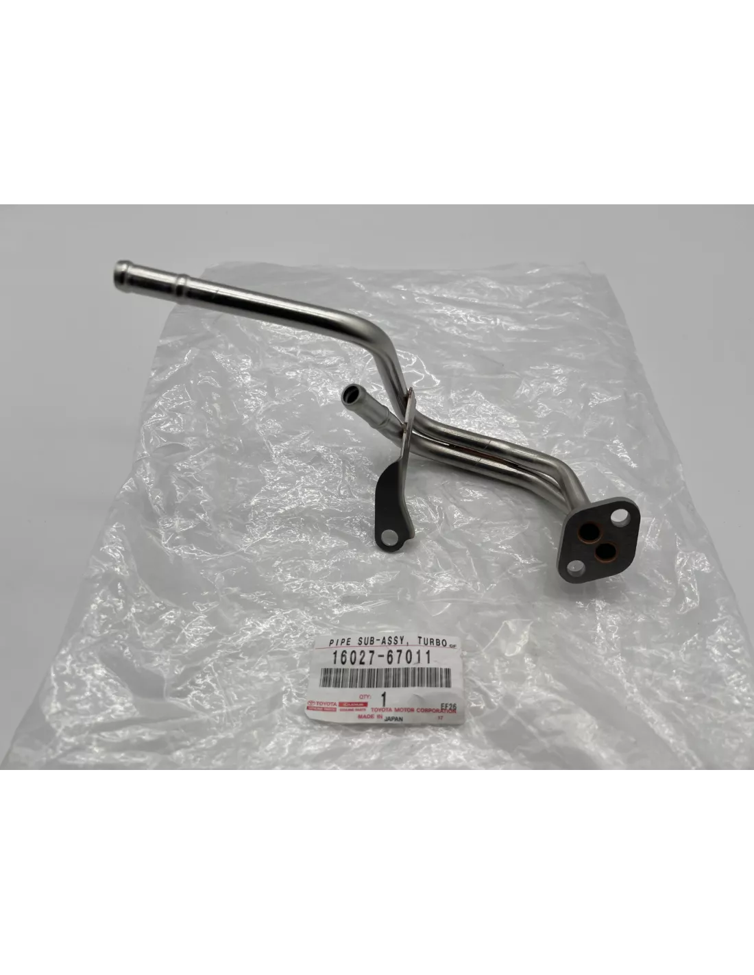 Conduite rigide refroidissement turbo sur turbo KZJ7 KZJ9 TOYOTA -