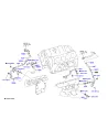 Conduite sur turbo alimentation huile turbo gauche VDJ200 TOYOTA -