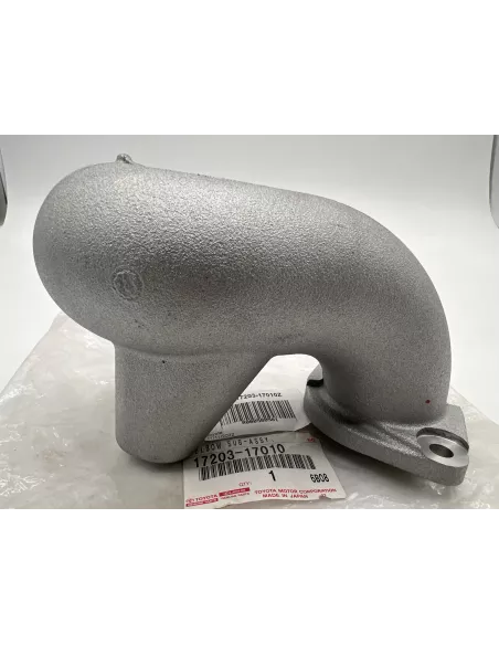 Pipe aluminium entrée air turbo HDJ100 - Turbo géo standard TOYOTA -