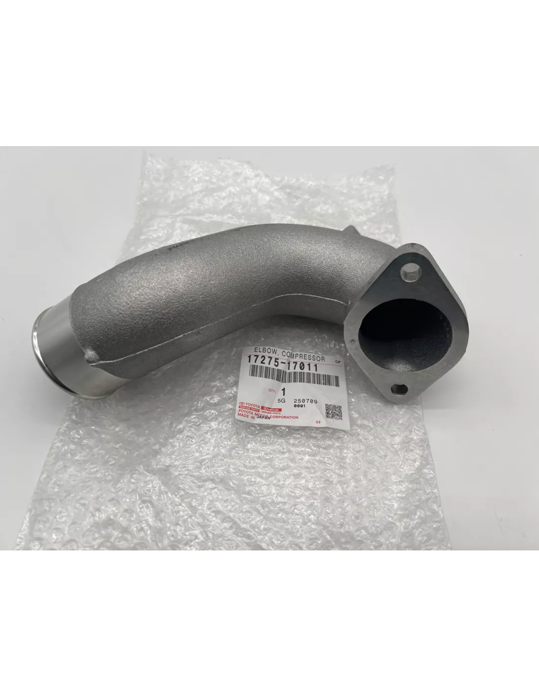 Coude aluminium entre turbo et intercooler HDJ100 avant 08/2002