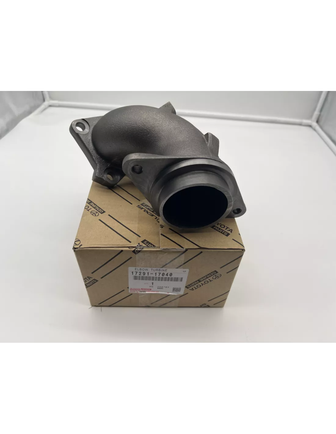Coude descente de turbo HDJ100 08/2002+ entre turbo et primaire