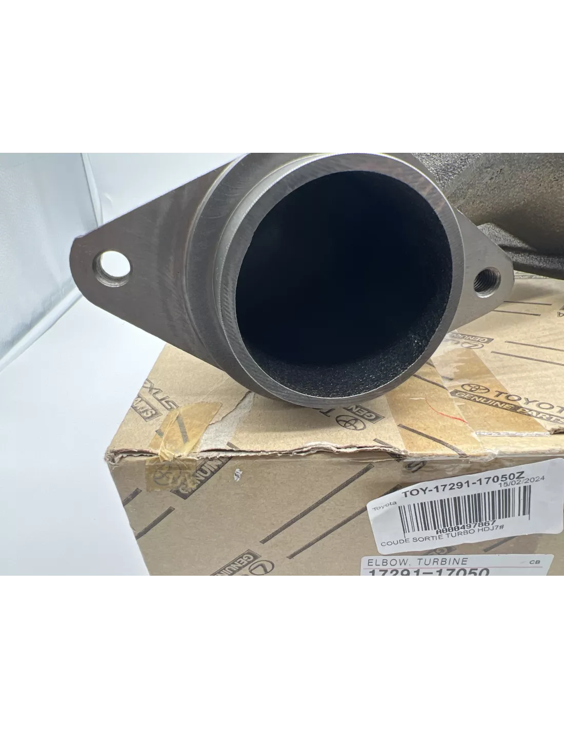 COUDE SORTIE TURBO HDJ7 TOYOTA - accessoire 4x4