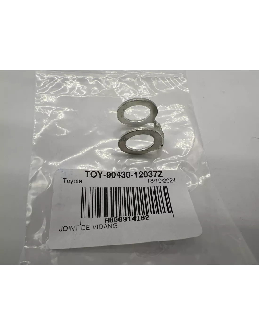 Joint No2 conduite huile ou eau turbo VDJ200 TOYOTA - accessoire 4x4