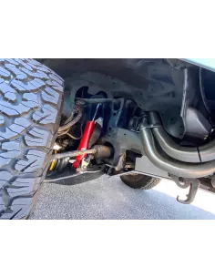 Tubulures intercooler en Inox Tecinox pour HDJ100 - dans le passage 2