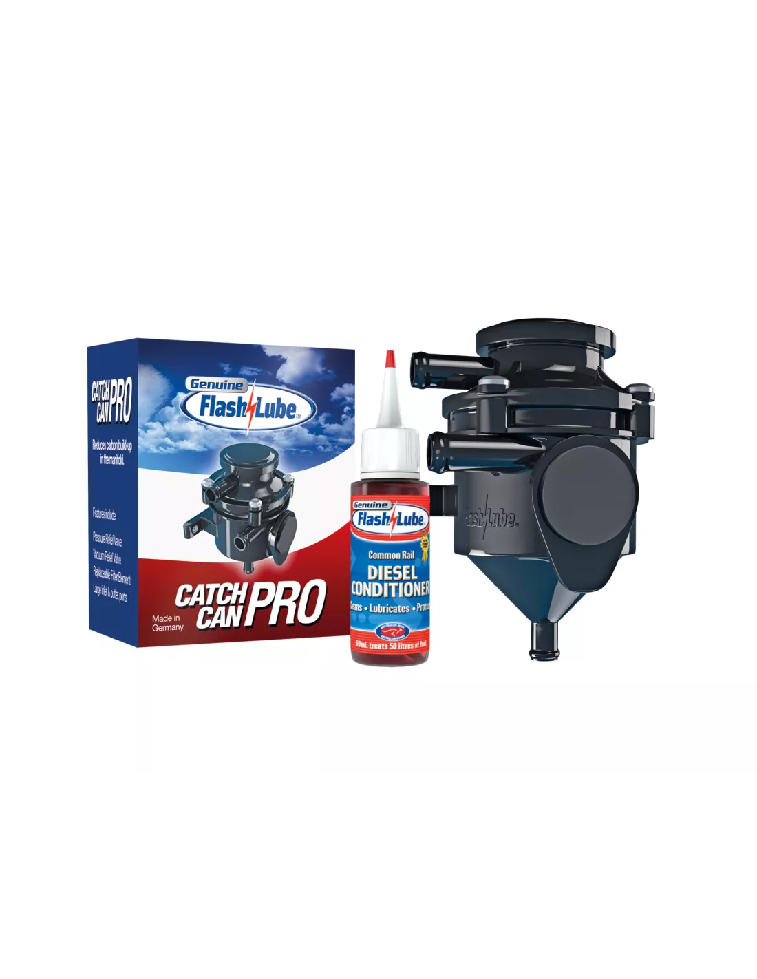Boitier filtrant / décanteur mise à l'air moteur - Catch Can Pro
