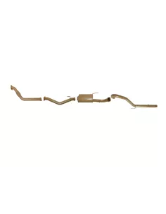 Ligne 3 complète d'échappement après turbo King Brown Toyota Land