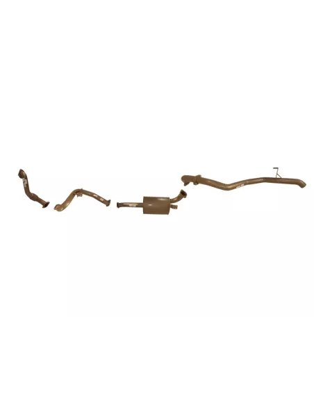 Ligne 3 complète d'échappement après turbo King Brown pour Toyota