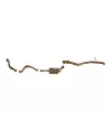 Ligne 3 complète d'échappement après turbo King Brown pour Toyota