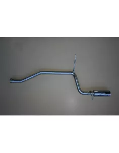 Duster 1 - phase 1 tube arr. sans silencieux apres fap Tecinox Dacia
