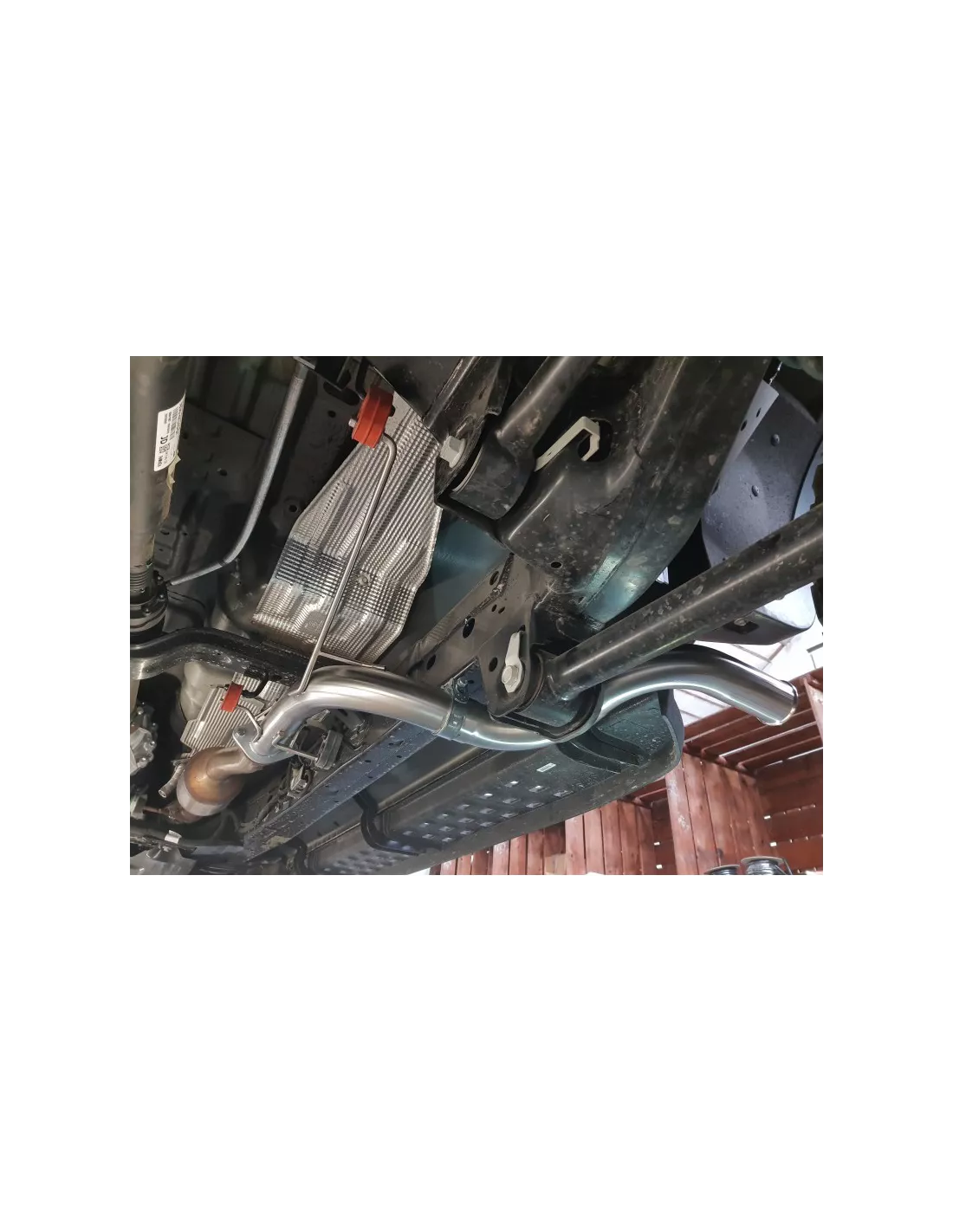 Sortie laterale apres catalyseur Tecinox Ford Ranger Raptor 2.0L TDCI